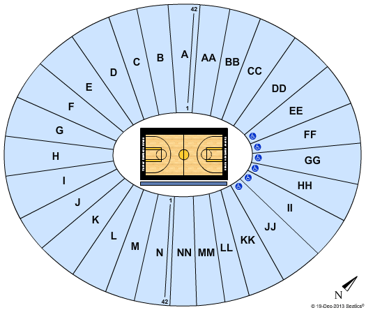 Hawkeye Arena Seating Chart